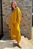 Santos Cushion Cotton Heathcliff Blouse Tumeric?